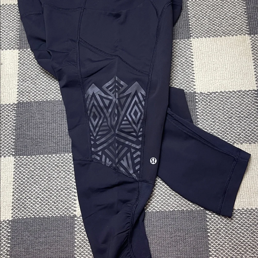 Lululemon Stash It Crop Legging Luxtreme Inkwell